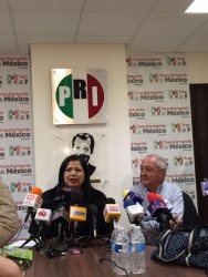 Recibió al partido fortalecido asegura la Presidenta del PRI Sinaloa, Rosa Elena Millán Bueno