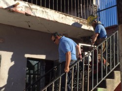 Un hombre resultó intoxicado luego de que se quemara la vivienda