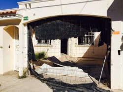 A casi un año del enfrentamiento, el inmueble del sector Cañadas continúa en completo abandono y sin sellos de aseguramiento