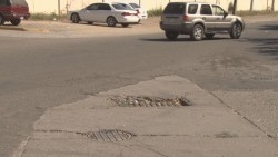 Cuidado con una alcantarilla en la Campiña