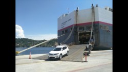 Actividad intensa en el puerto.