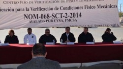 Capacita EU a inspectores de la SCT para verificar vehículos