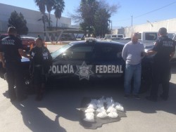 Más de 8 kilogramos de cristal aseguró la Policía Federal en Nuevo León