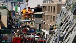 Aumenta a 38 la cifra de muertos por sismo en Taiwán