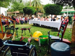 Apoyan a Casa Cuna DIF con material de rehabilitación