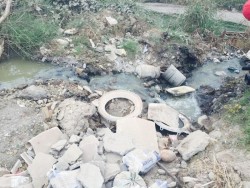 Fuga de aguas negras en Fracc. Valle Real