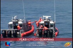 Continúa la búsqueda de pescador