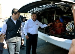 Inicia periodo de prueba de unidad de transporte que utiliza gas natural