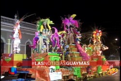 Lorena Herrera, cerró el Carnaval Internacional de Guaymas 2016