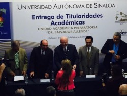 Se realizó la entrega de titularidades a 63 docentes de la Preparatoria Allende