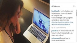 Kate del Castillo reaparece en redes sociales, agradece a seguidores
