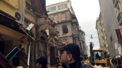 Se derrumba edificio en Turquía