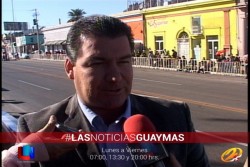 Invita alcalde de Guaymas al próximo partido de Los Cimarrones