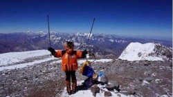 Una niña rumana de 12 años hace cumbre en el Aconcagua