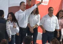 Culmina primera vuelta de precampaña Quirino Ordaz.