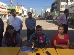 Exigen comerciantes afectados por la remodelación de la Obregón apoyos de SEDECO para mantener los empleos
