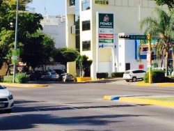 Problemas en la circulación vehicular generó durante horas semáforos de palacio de gobierno