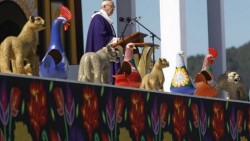 Así recibieron al papa Francisco en Chiapas