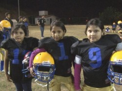 Las niñas se integran al futbol americano en Culiacán