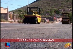 Al 30% el recarpeteo de calles del Centro de Guaymas