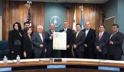 Firma convenio de Hermanamiento y Colaboración Alcalde de Mazatlán con Alcalde de Pico Rivera, California