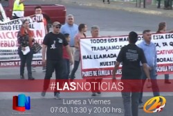 Se manifestaron maestros en Cajeme