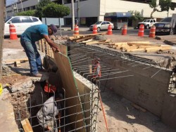 Avanza construcción del colector pluvial para entrar en operaciones junto con el par vial