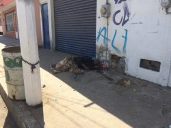 Dejan a anciano a su suerte en la Col. Flores Magón