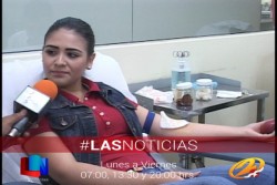 Decide donar sangre, se siente satisfecha