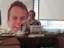 Martín Heredia a favor de la ley 3 de 3