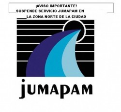 Jumapam suspende servicio de abastecimiento de agua domingo y lunes.