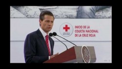 EPN: Colecta de la Cruz Roja Mexicana tiene que superar los 350 mdp