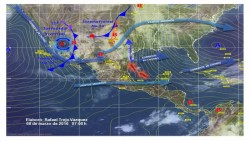 Prevén nevadas en los estados del noroeste norte y occidente de México