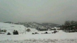 Cierran cuatro tramos carreteros en Chihuahua por nevadas