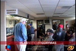 Positiva la recaudación en Guaymas