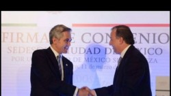 Meade y Mancera firman convenio contra la pobreza en Ciudad de México