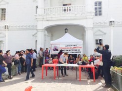 Comerciantes afectados por la remodelación de la avenida Obregón, llevarán queja a instancias federales