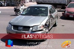 Chocan tres vehículos