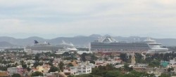 Llegan dos cruceros turísticos a Mazatlán