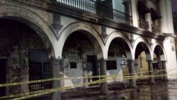 Incendio daña edificio del Ayuntamiento de Veracruz