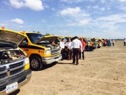 Dirección de Vialidad y Transportes realizó una revisión general a unidades de transporte escolar