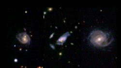 Astrónomos descubren colosales espirales galácticas'
