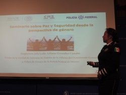 Policía Federal se prepara en perspectivas de género