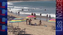Playas Mazatlecas llenas de bañistas!