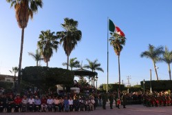 Con un desfile cívico militar se celebró el CL Aniversario de la Batalla de Villa Unión.