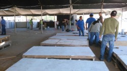 Ultiman detalles para la Feria del Pescado.