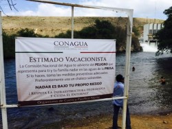 Exhortan a los vacacionistas a extremar precauciones, por altos niveles del rio Tamazula