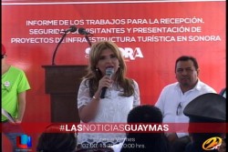 Anuncia gobernadora remodelación del Mirador Escénico de Guaymas