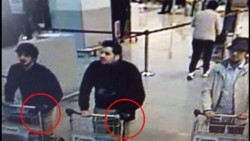 Policía belga difunde video de tercer terrorista de aeropuerto