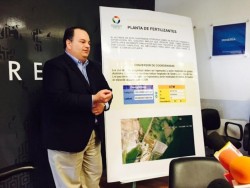 Desmiente SEDECO, paralización de las obras en la planta de fertilizantes en Topo
